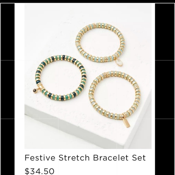 Loft festive stretch bracelet set - Picture 8 of 11